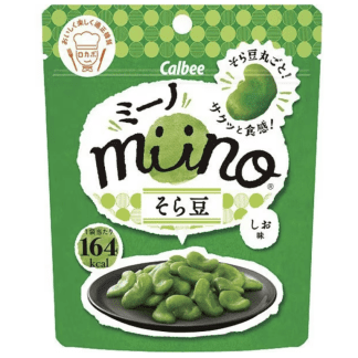 -Calbee- <br>カルビー <br>miino そら豆しお味 28g