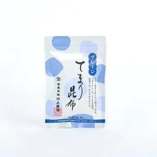 -佃煮元祖 川上商店- <br> てまり昆布（プレーン）<br> (x3pcs)