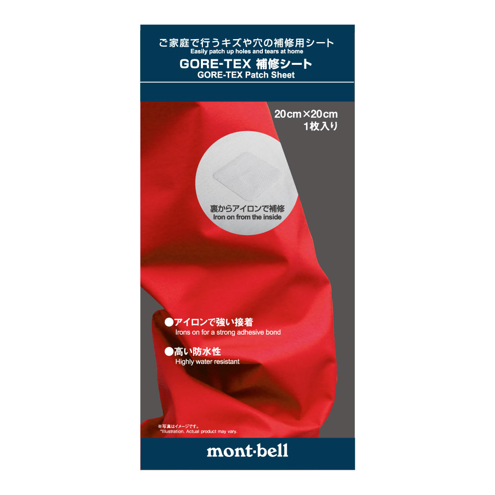 -MONTBELL- <br>Accessories <br><br><br>GORE-TEX 補修シート <br>#1124151