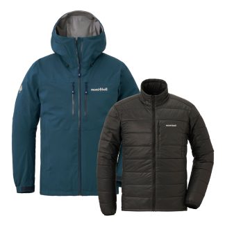 -MONTBELL- <br>Pants <br><br><br>3in1 フォールライン パーカ Men's <br>#1102504