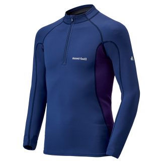 -MONTBELL- <br>Long-Sleeve <br><br><br>ライト　クリマプレン ロングスリーブ ジップシャツ <br>#1127400