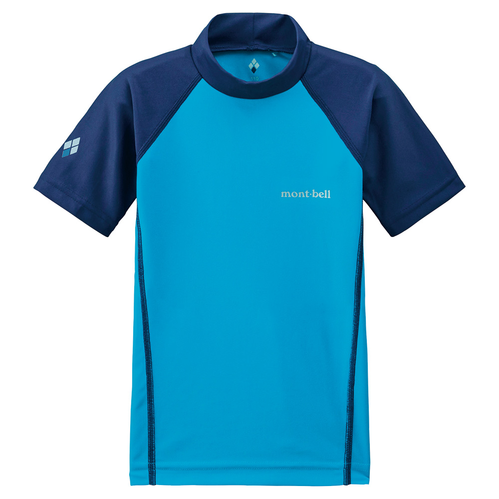 -MONTBELL- <br>Short-Sleeve <br><br><br>アクアボディ ショートスリーブシャツ Kid's 100-120 <br>#1127443