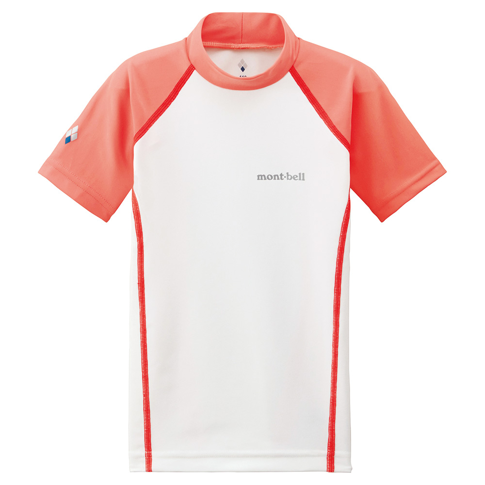 -MONTBELL- <br>Short-Sleeve <br><br><br>アクアボディ ショートスリーブシャツ Kid's 100-120 <br>#1127443 - Image 2