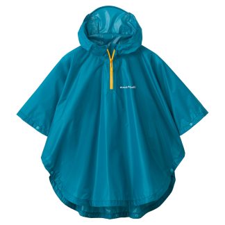 -MONTBELL- <br>Rainwear <br><br><br>トレッキング レインポンチョ Kid's 95-125 <br>#1128671