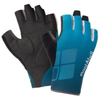 -MONTBELL- <br>Gloves <br><br><br>WIC.クール プリント サイクルフィンガーレス グローブ <br>#1130574