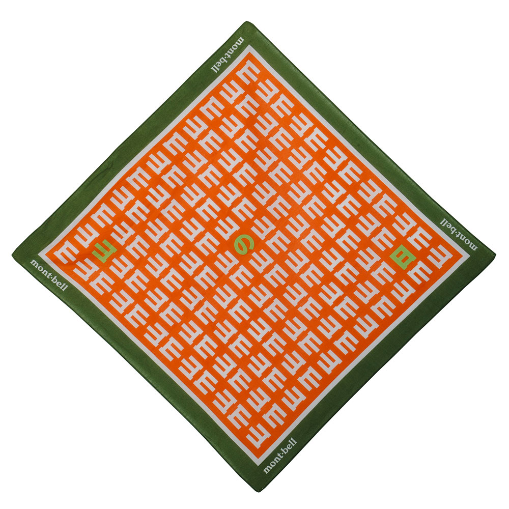 -MONTBELL- <br>Towels <br><br> <br>バンダナ 山の日 <br>#2124133