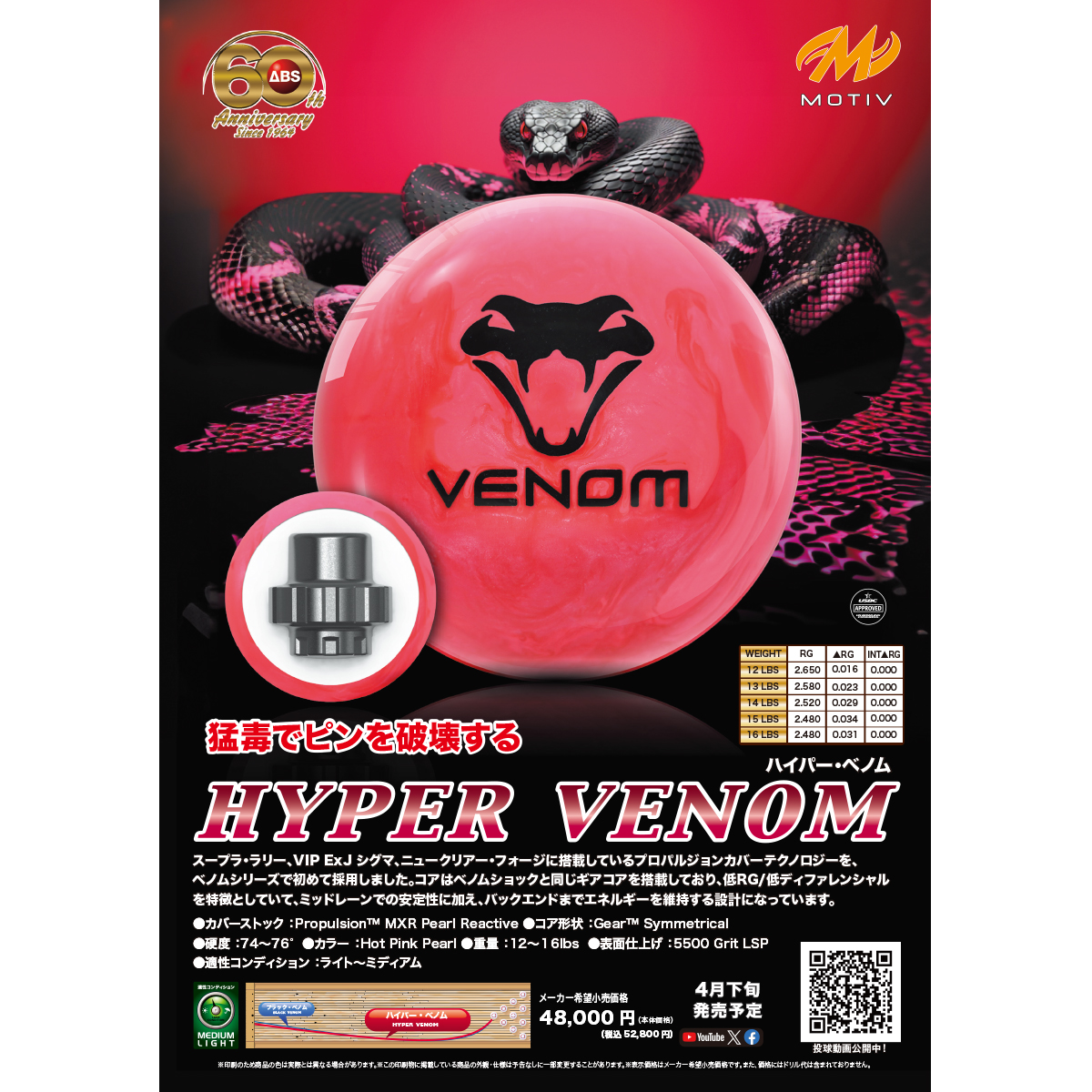 -MOTIV- <BR></BR> HYPER VENOM <BR></BR>-モーティブ-<BR></BR>ハイパー・ベノム - Image 3